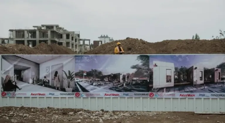 AKUT Vakfı, Hatay'a Sağlık Merkezi İnşa Ederek Yeni Bir Proje Başlattı