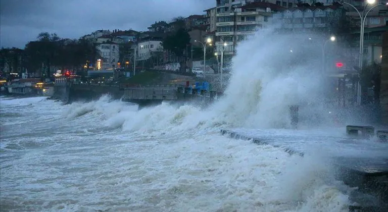 Meteoroloji'den kritik uyarı! Batı Karadeniz'de fırtına etkisi