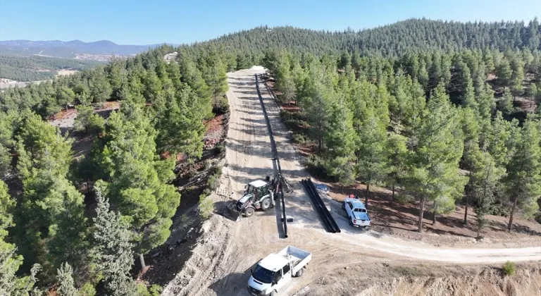 Denizli DESKİ, Gürleyik TOKİ'ye Yeni İçme Suyu Hattı Kurdu