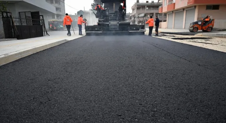 Mersin Büyükşehir Kazanlı'da Yol Çalışmalarına Başladı