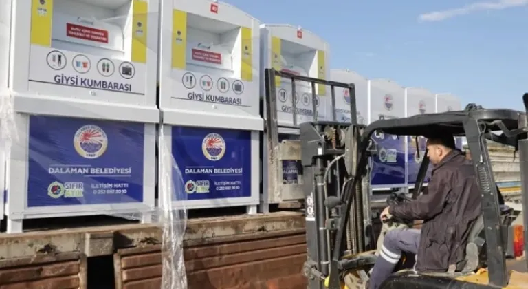 Dalaman Belediyesinden Geri Dönüşüme Destek: Atık Giysi Kumbaraları Yaygınlaşıyor