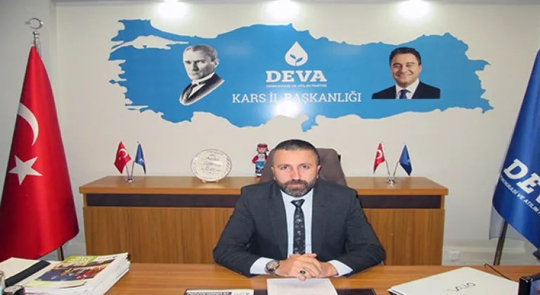 DEVA Partisi Kars İl Başkanı Güven Özen duyurdu! Kayyum atandı