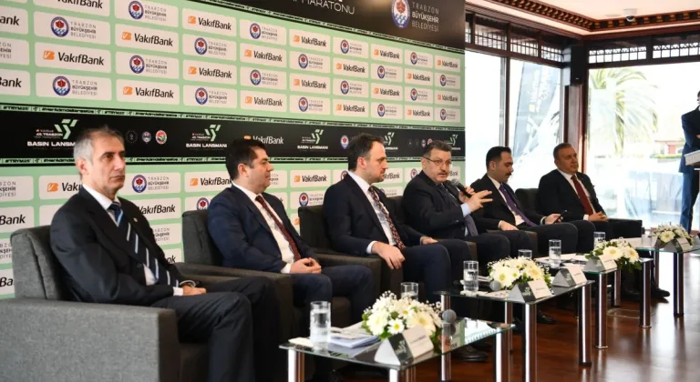 Vakıfbank Destekli Uluslararası Trabzon Yarı Maratonu Tanıtıldı