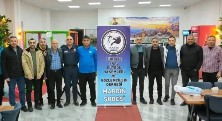 Mardin TFFHGD Şubesi, Hakem ve Gözlemcilere Birlik Mesajı Verdi