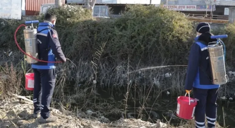 Muğla'da Sivrisinekle Mücadele Aralıksız Sürüyor - Sağlıklı Bir Çevre İçin İlaçlama Çalışmaları Devam Ediyor