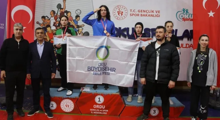 Ordu'da Türkiye Okul Sporları Gençler Kick Boks Şampiyonası Sonuçlandı