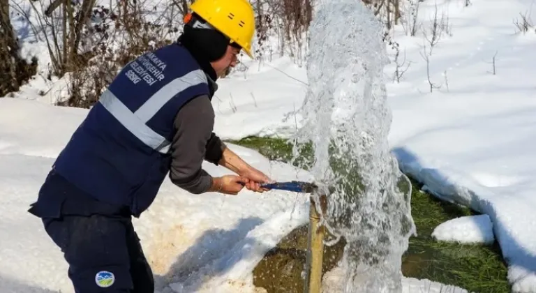 Sakarya'da Kış Koşullarına Karşı Altyapı Hatları Güvende