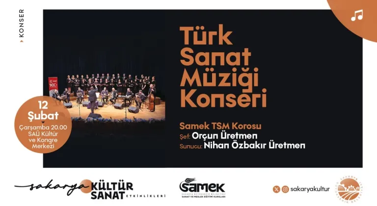 SAMEK Türk Sanat Müziği Korosu, Müzikseverlerle Buluşmaya Hazırlanıyor